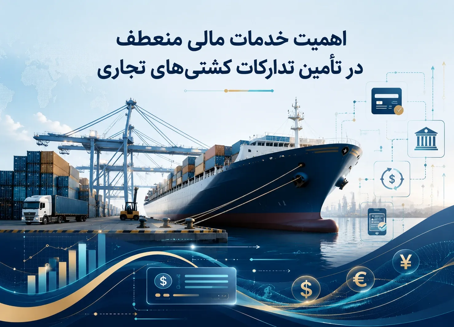 چرایی اهمیت خدمات مالی منعطف در تامین تدارکات کشتی‌های تجاری